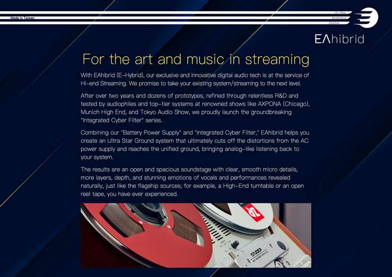 EAhibrid history and features